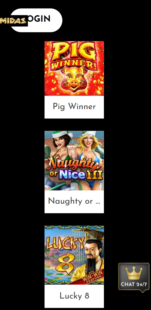 Casino Midas Mobile App